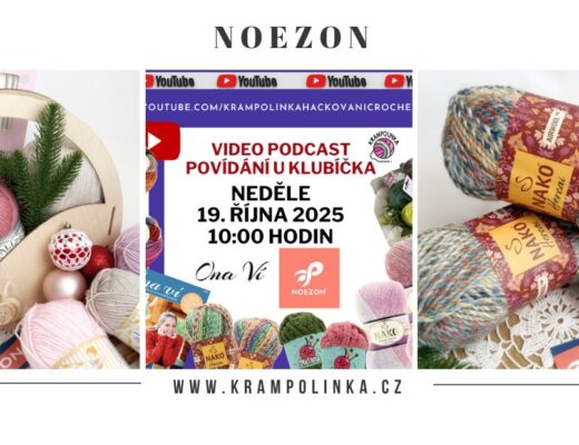 Podcast o háčkování a klubíčcích