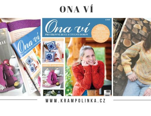 Upoutávka na časopis Ona Ví Vánoce 6/2025