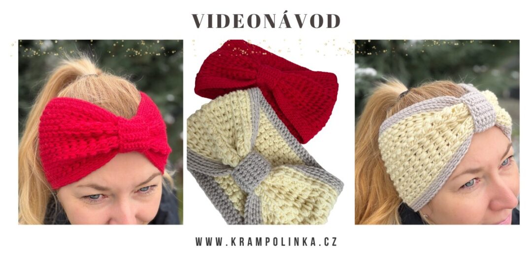 háčkovaná čelenka