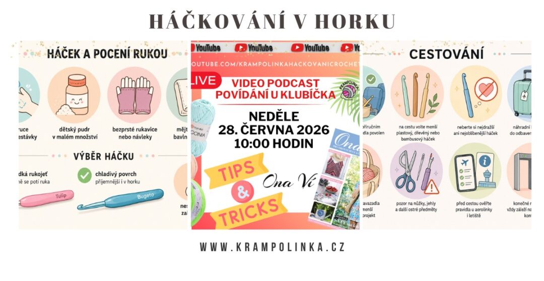 Háčkování v horku