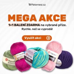 akce 1+1 balík yarnart zdarma